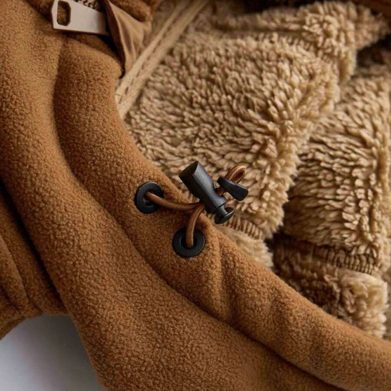 Isham | Men's Jacket Structured Collar Design